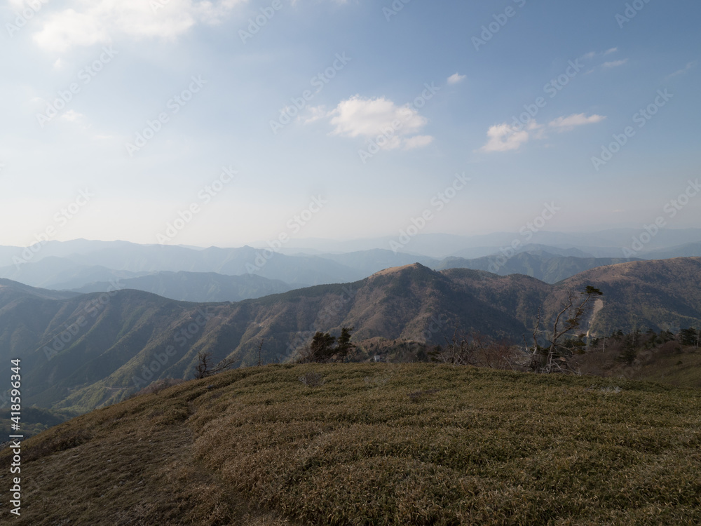 Fototapeta premium Monte Tsurugi, en el Valle de Iya, isla de Shikoku, Japón