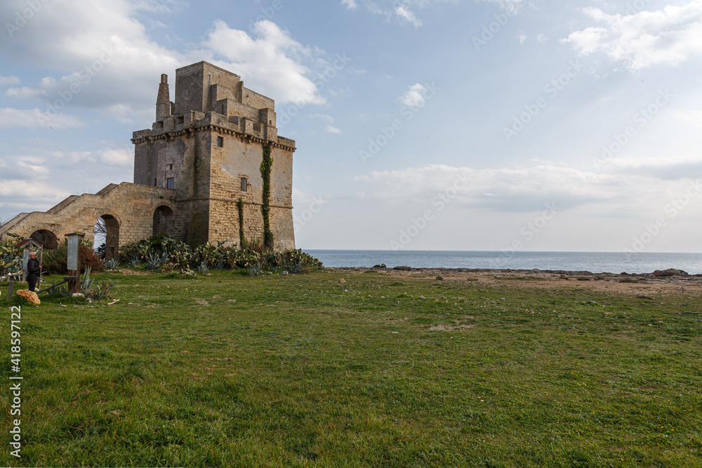 Torre Colimena Salento Apulien Italien Torre Colimena Salento Apulien Italien