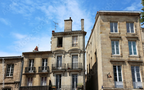 Bordeaux (France) - classical old town apartment buildings