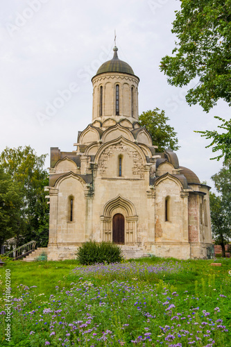 The katholikon in Andronikov Monastery of the Savior, Moscow photo