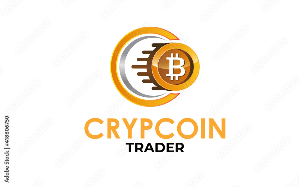 Illustration vector graphic of bitcoin currency icon Logo Design template