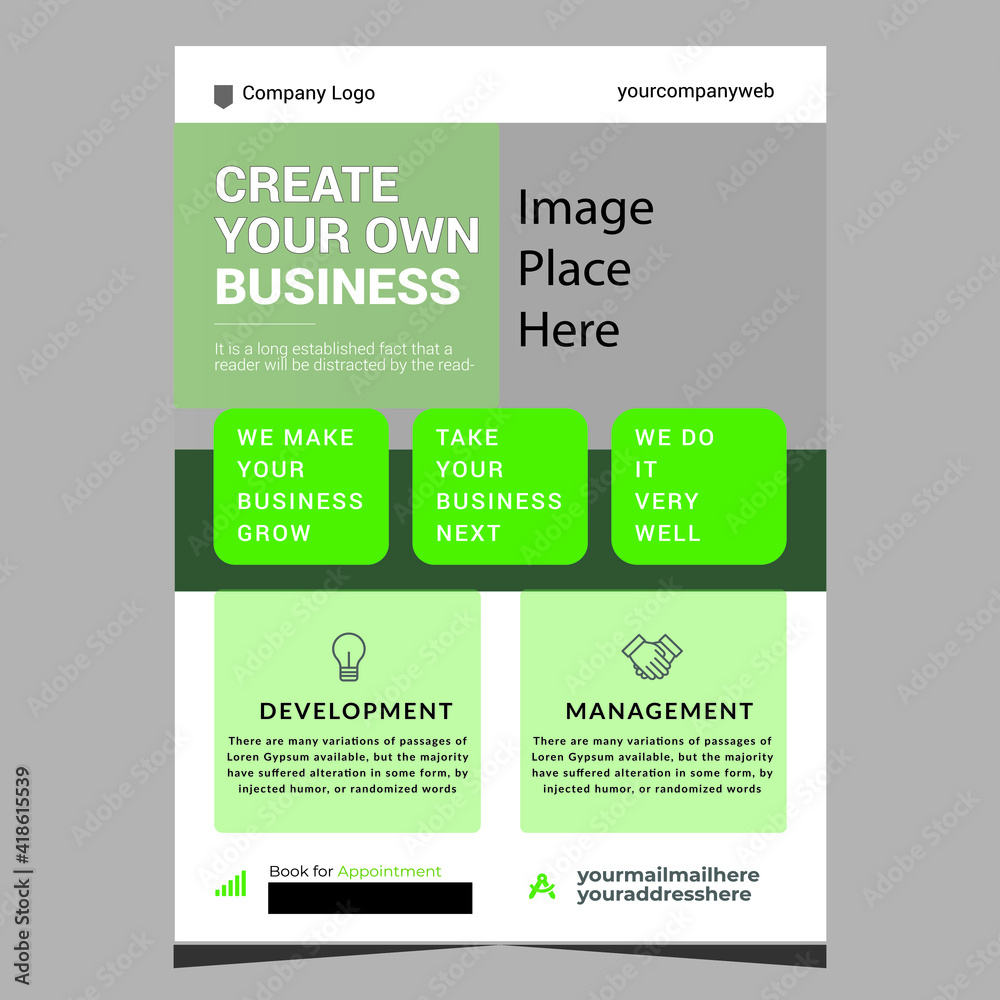 Creative Corporate Flyer For Business Creative Corporate Flyer For Business