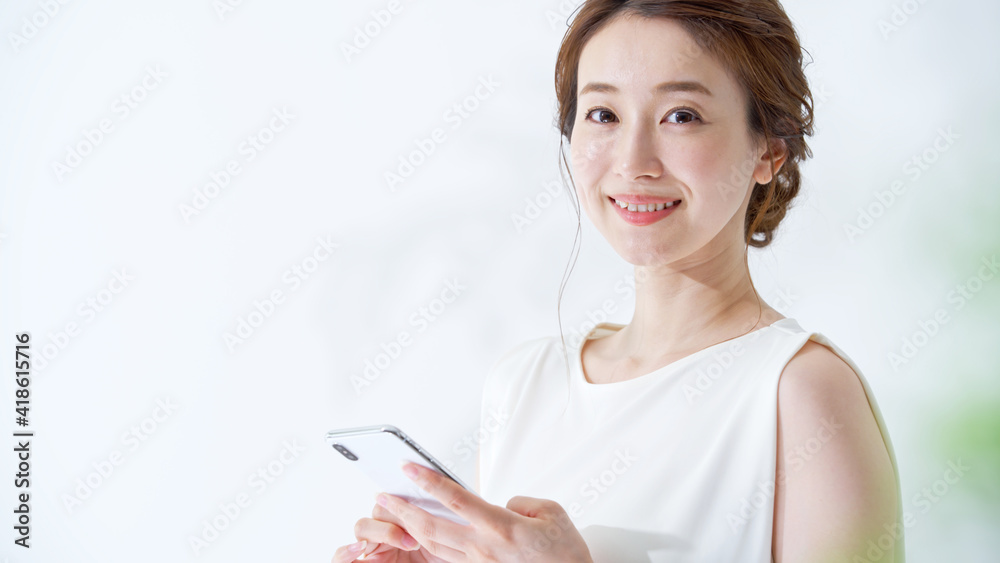 スマートフォン・女性
