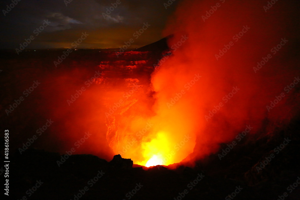 Volcan Masaya, Nicaragua, Amérique Centrale