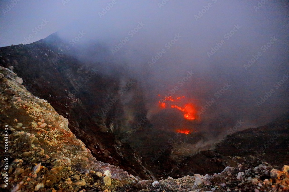 Volcan Telica, Nicaragua, Amérique Centrale