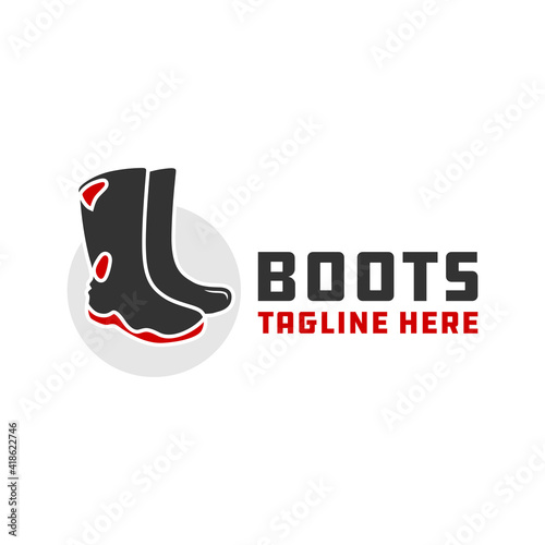 waterproof industrial boots logo