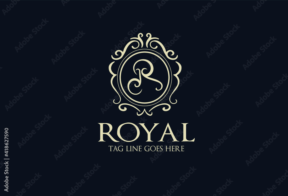 Creative Royal logo template for all kind of business
