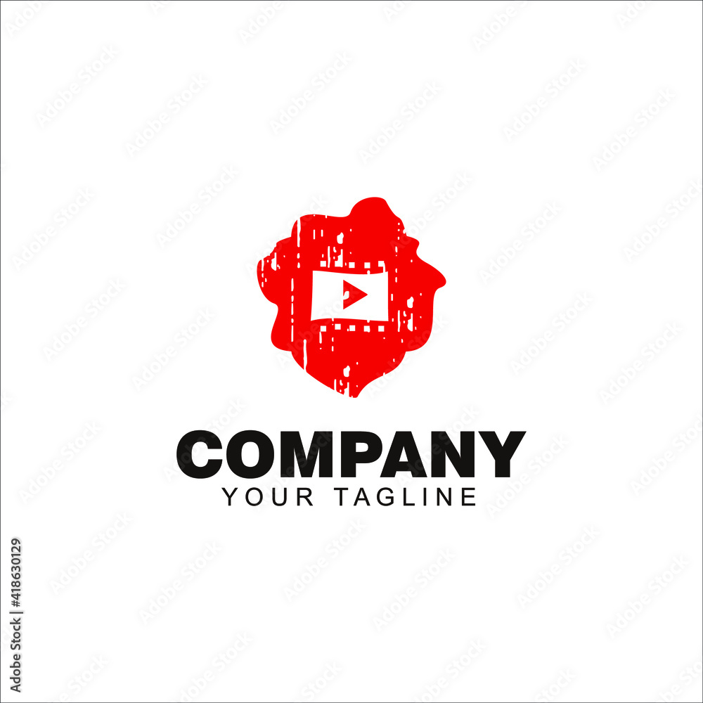 play logo, videos sign play logo, videos sign
