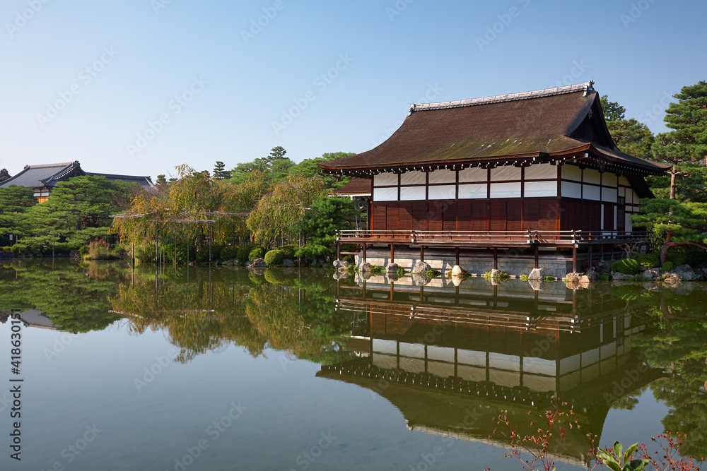 Shobikan (Guest House) of Heian-jingu Shrine. Kyoto. Japan Shobikan (Guest House) of Heian-jingu Shrine. Kyoto. Japan