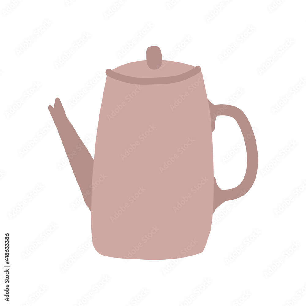 ceramic kettle icon elements illustration ceramic kettle icon elements illustration