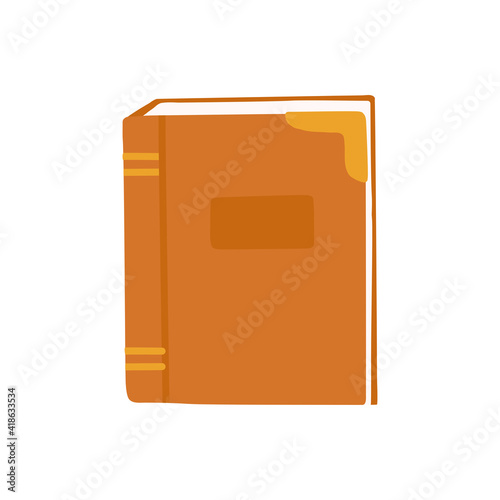 Fairy tale old vintage book icon elements illustration