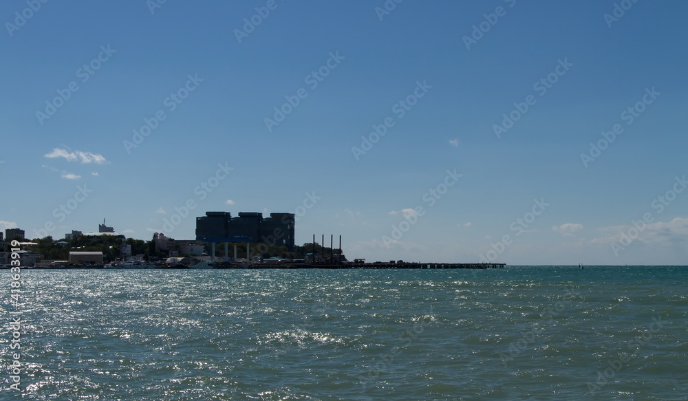 Russia views of the city of Anapa tourism