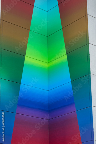neon painted wall Austin texas