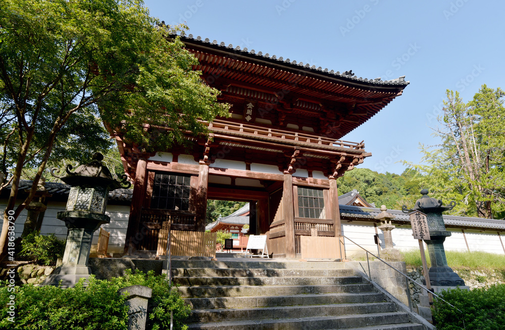 天野山金剛寺　楼門　大阪府河内長野市