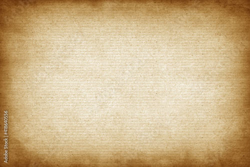 Grunge old brown paper texture abstract background