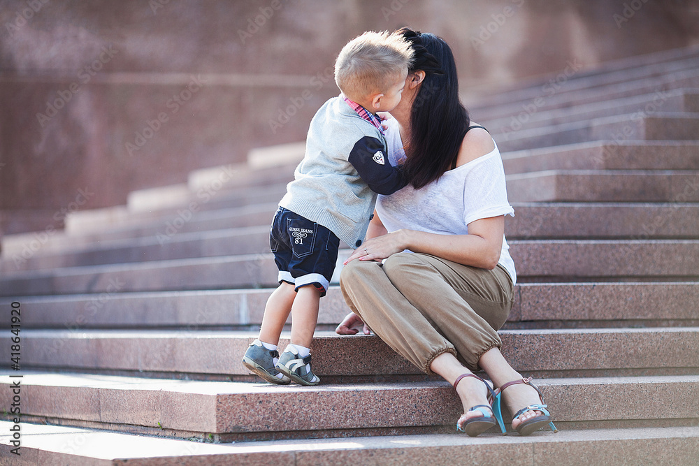 Mom and Baby, Happy Mother's Day Mom and Baby, Happy Mother's Day
