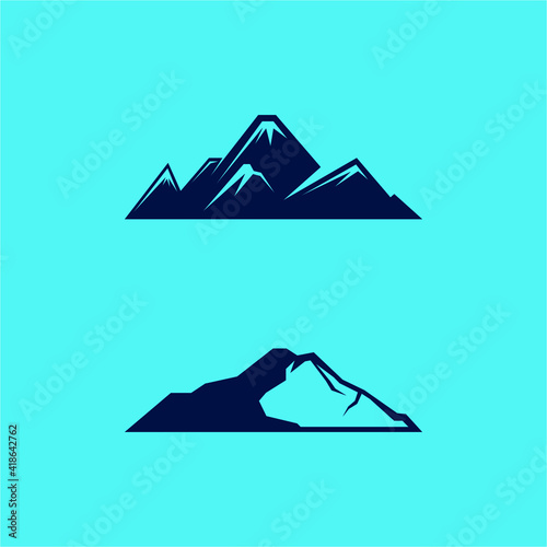 mountain vector