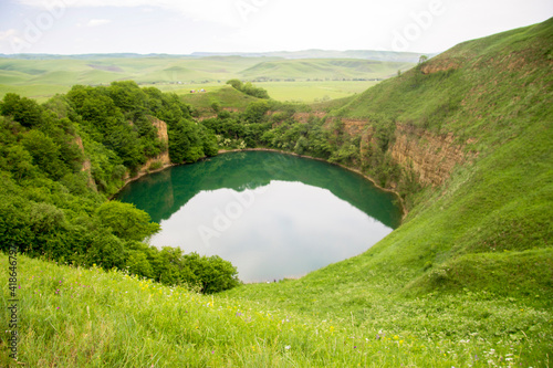 Lake Small Shadcurey, Sarnakovo, Kabarda, Northern Caucasus