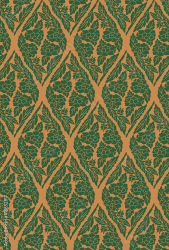 平安有職文様_山吹立涌（やまぶきたてわく）03_壁紙・カラー