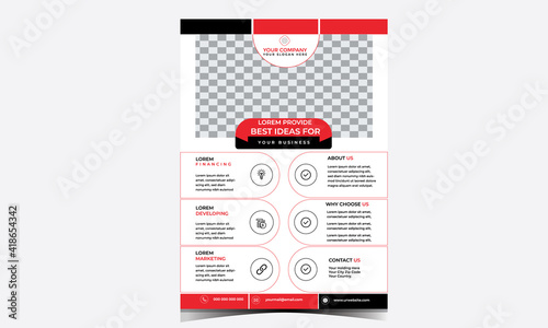 Corporate Business Flyer Design Template for Business