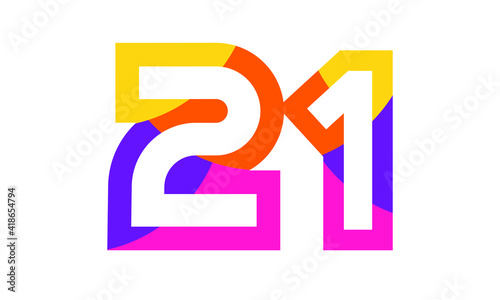 21 Colorful Fun Modern Flat Number