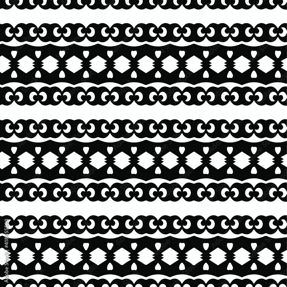 Geometric vector pattern with triangular elements. Seamless abstract ornament for wallpapers and backgrounds. Black and white patterns. Geometric vector pattern with triangular elements. Seamless abstract ornament for wallpapers and backgrounds. Black and white patterns.