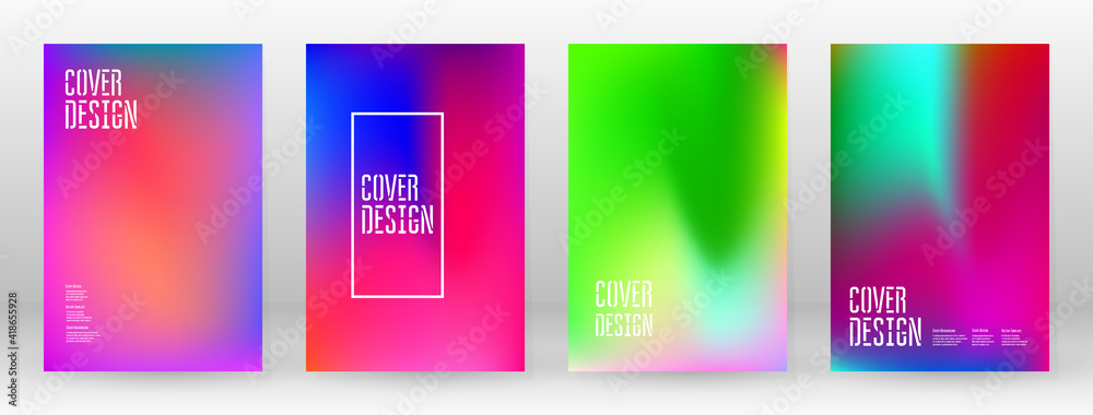 Pastel Soft. Rainbow Gradient Set Color Background Pastel Soft. Rainbow Gradient Set Color Background
