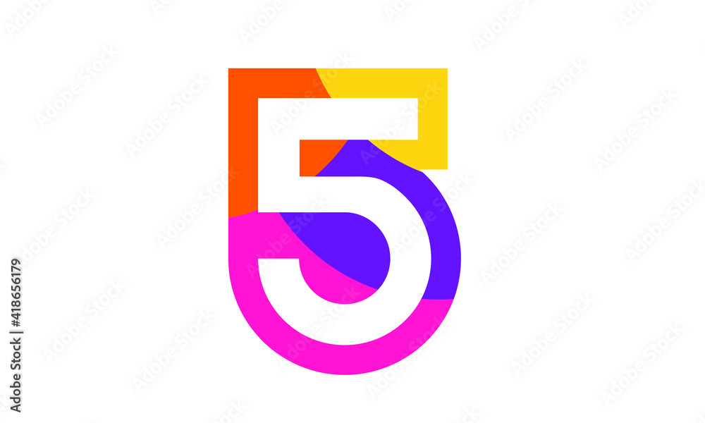 5 Colorful Fun Modern Flat Number 5 Colorful Fun Modern Flat Number