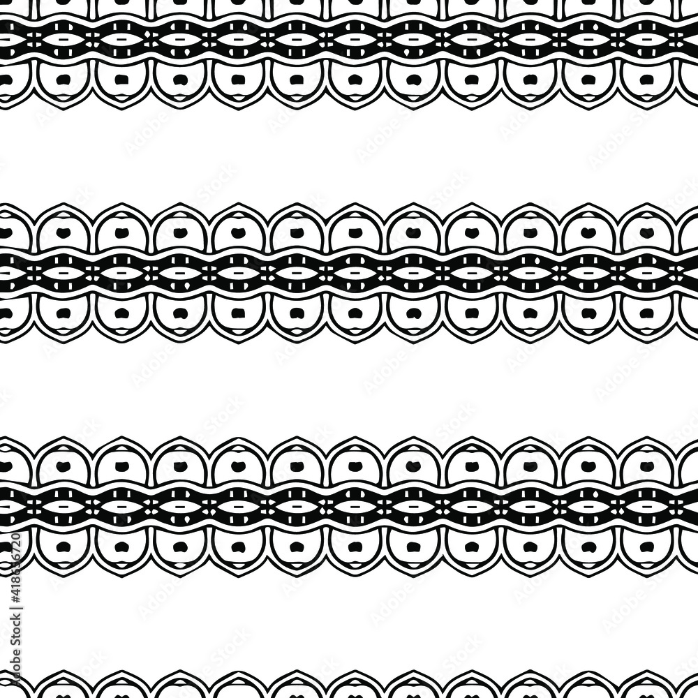 Geometric vector pattern with triangular elements. Seamless abstract ornament for wallpapers and backgrounds. Black and white patterns. Geometric vector pattern with triangular elements. Seamless abstract ornament for wallpapers and backgrounds. Black and white patterns.