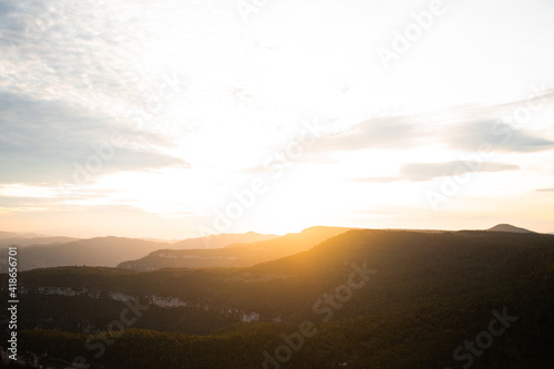 sunset in the mountains © Ianh