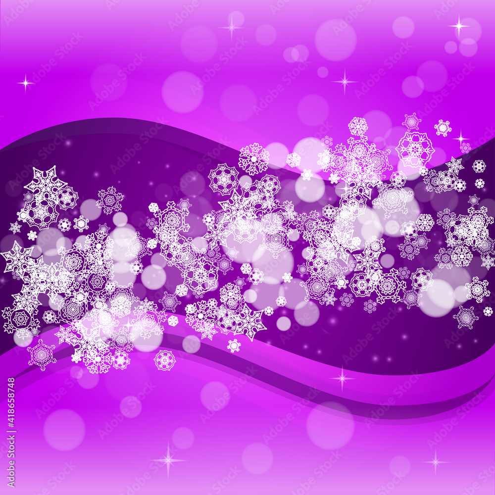 Snow frame with ultraviolet snowflakes. New Year frosty backdrop. Winter border for flyer, gift card, invitation, business offer and ad. Christmas trendy background. Holiday banner with snow frame Snow frame with ultraviolet snowflakes. New Year frosty backdrop. Winter border for flyer, gift card, invitation, business offer and ad. Christmas trendy background. Holiday banner with snow frame