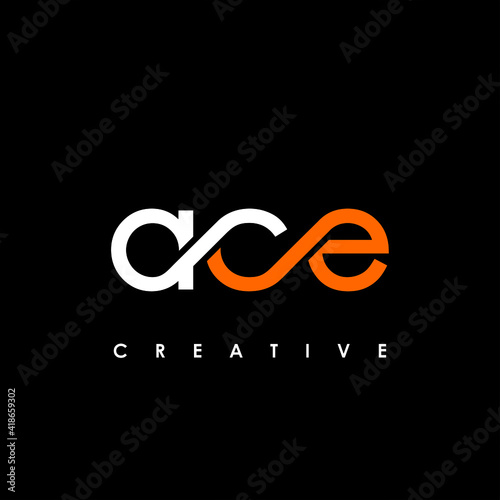 ACE Letter Initial Logo Design Template Vector Illustration