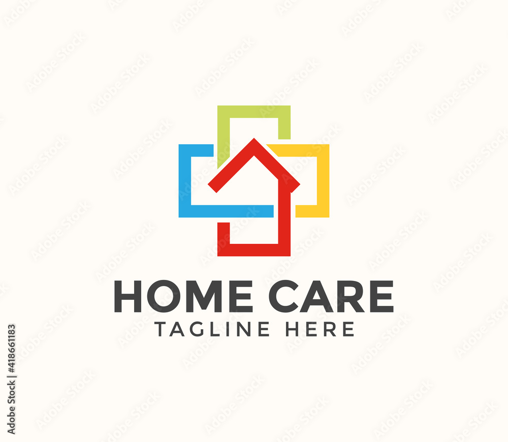 home care logo design vector illustration home care logo design vector illustration