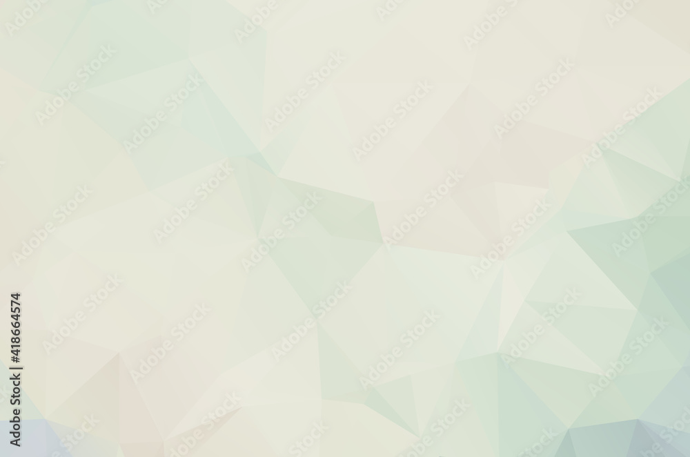 Fototapeta premium Multi color geometric triangular low poly background style