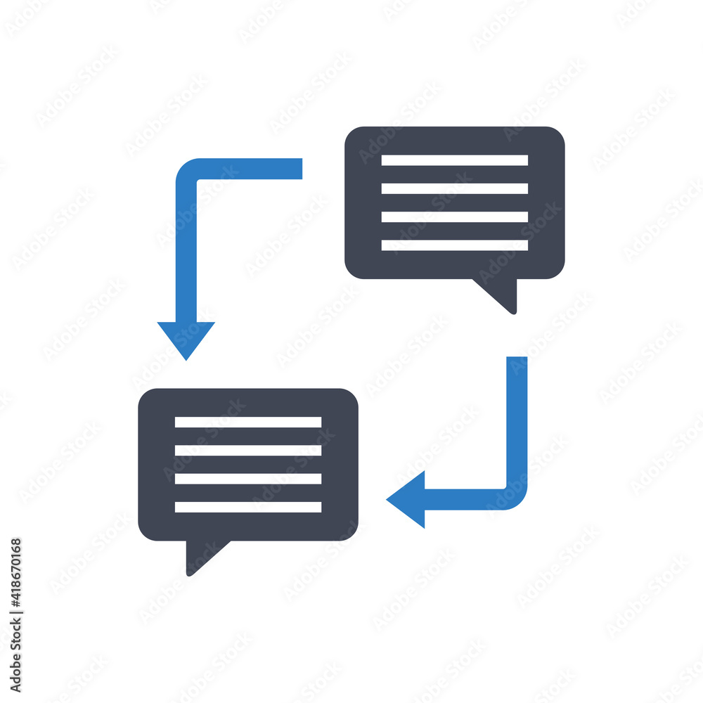 Chatting message icon Chatting message icon
