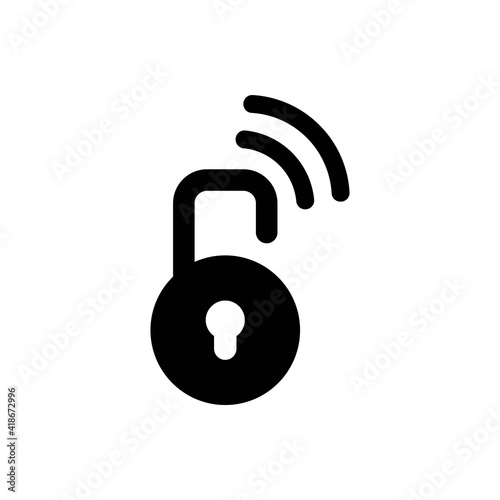 Authentication internet icon