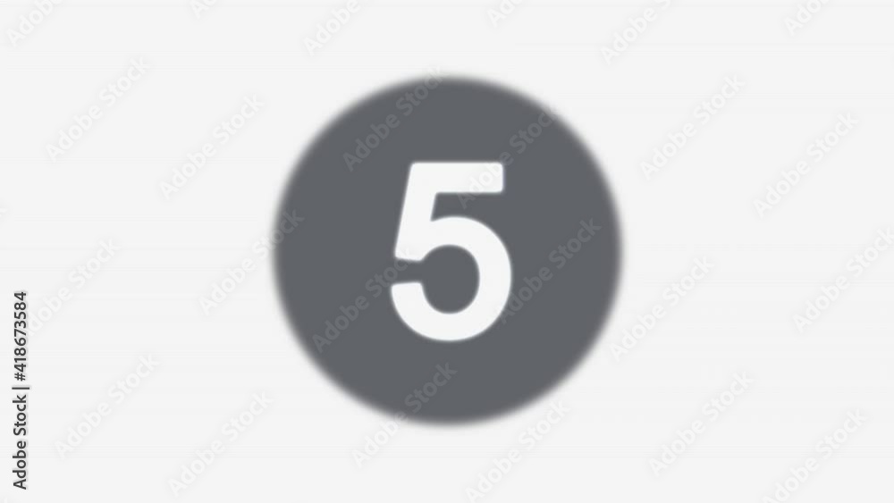 Countdown screen saver. Animation of the numbers report, the alpha channel is enabled. Cartoon Countdown screen saver. Animation of the numbers report, the alpha channel is enabled. Cartoon