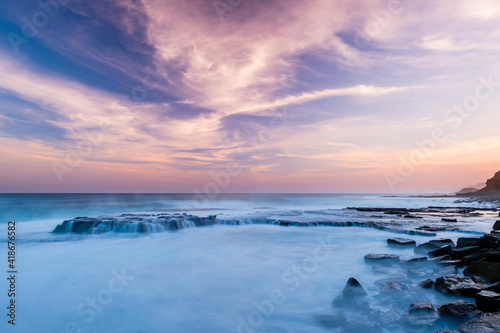 Foto Sunset Sky at Thelma Head in Royal National Park