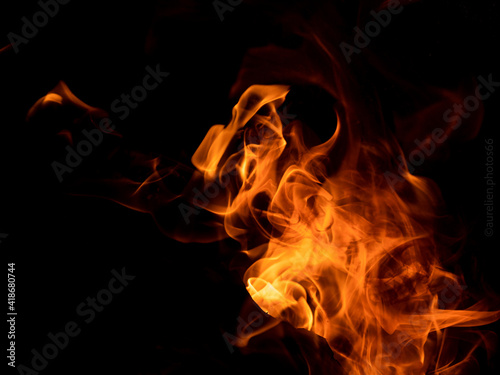 Flammes en gros plan © aurelien.photos66