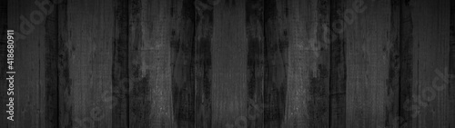 old black grey rustic dark wooden texture - wood background panorama long banner 