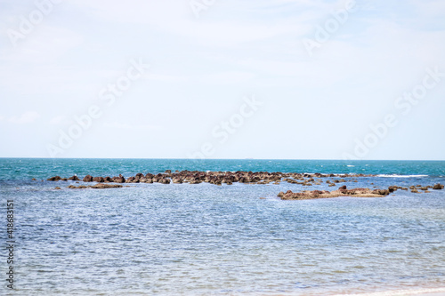 beach with sky
