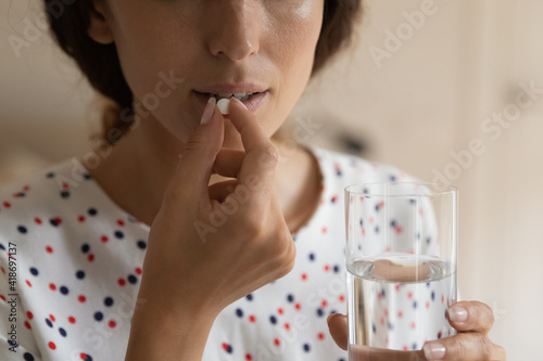 Fotografie Taking meds