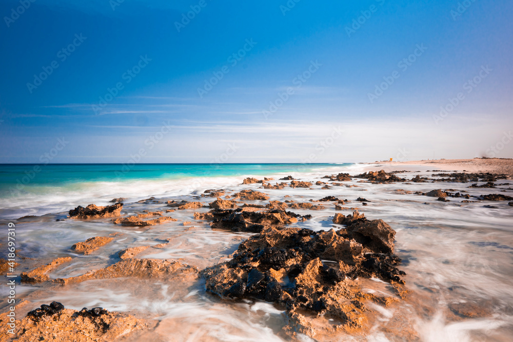 Obraz premium sunset over the sea