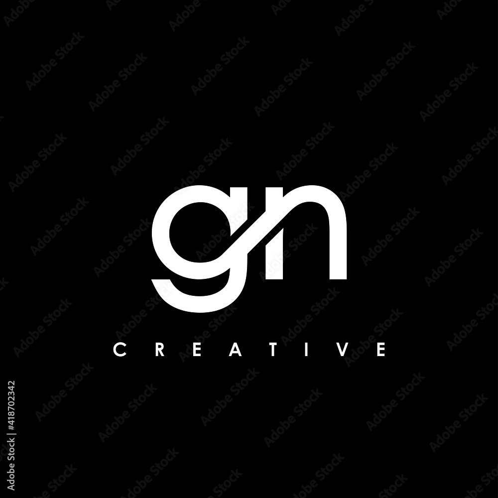 GN Letter Initial Logo Design Template Vector Illustration GN Letter Initial Logo Design Template Vector Illustration