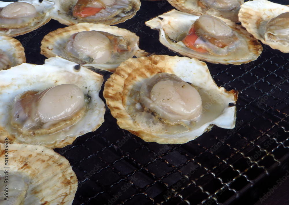 BBQホタテ貝