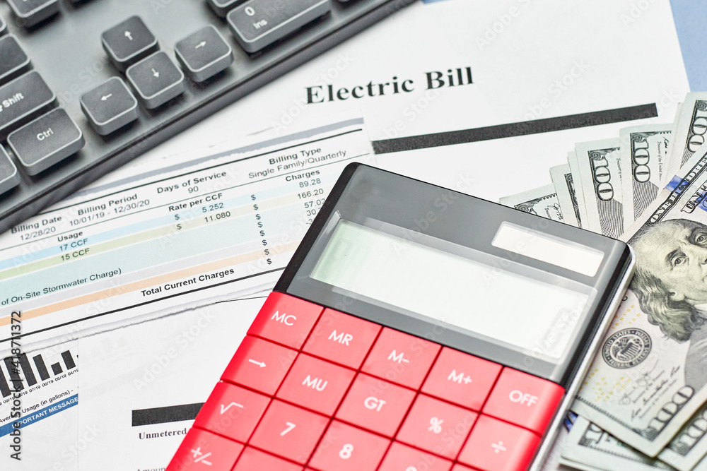 Monthly utility bills. Cost of Utilities. Planning for utility costs in