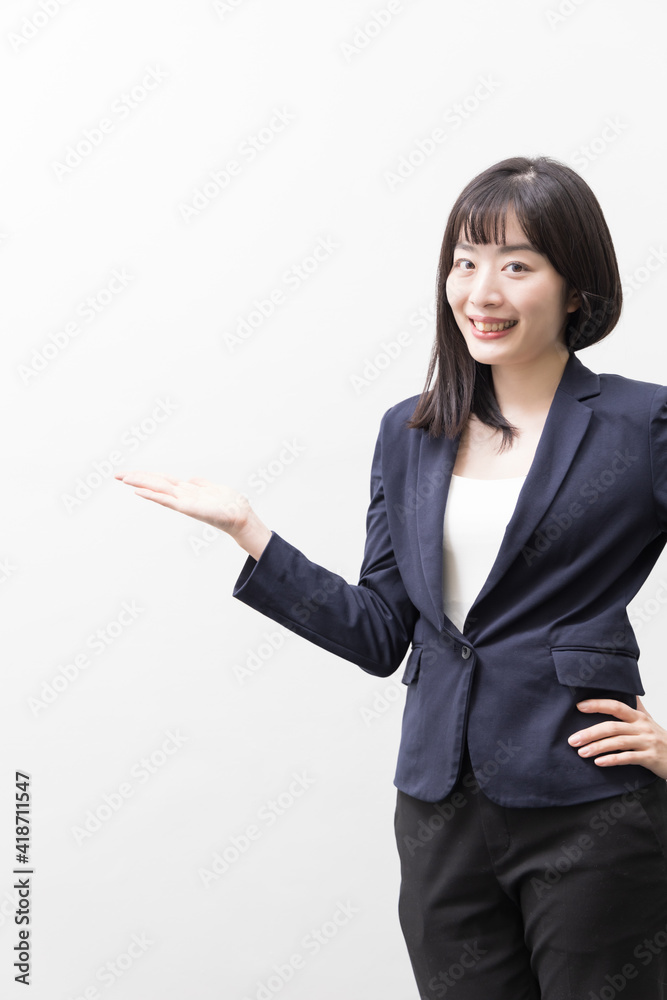 Woman with her palm facing up (gesture) Woman with her palm facing up (gesture)