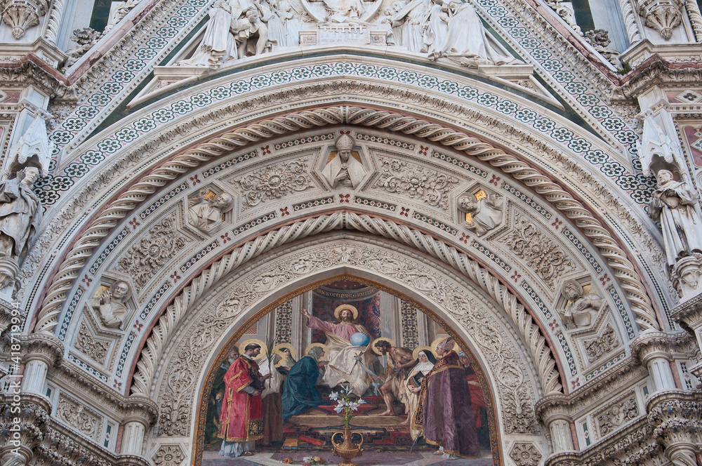 Particolare del Duomo Santa Maria del Fiore - Firenze