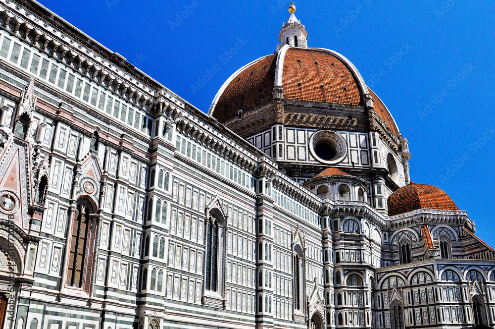 Fototapeta premium Firenze - La spettacolare cupola di Santa Maria degli Angeli