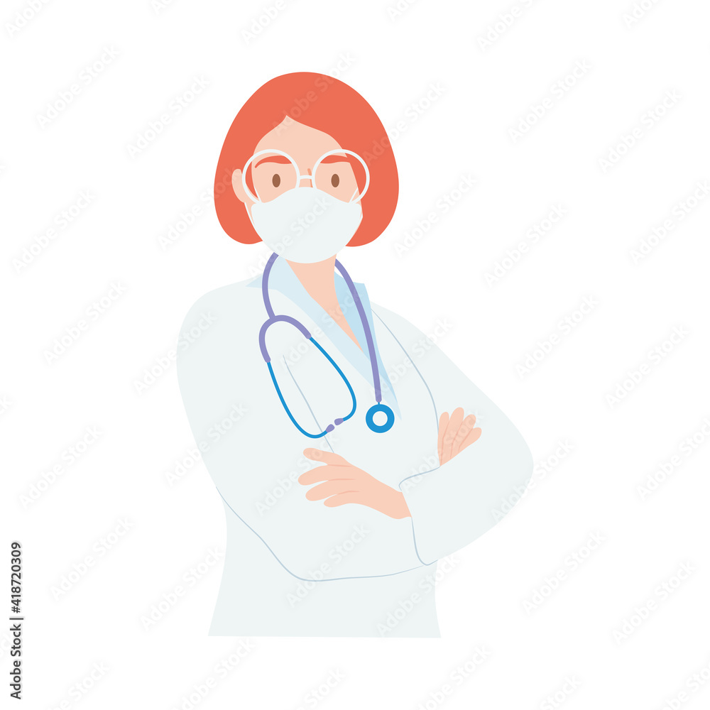 doctor woman glasses doctor woman glasses